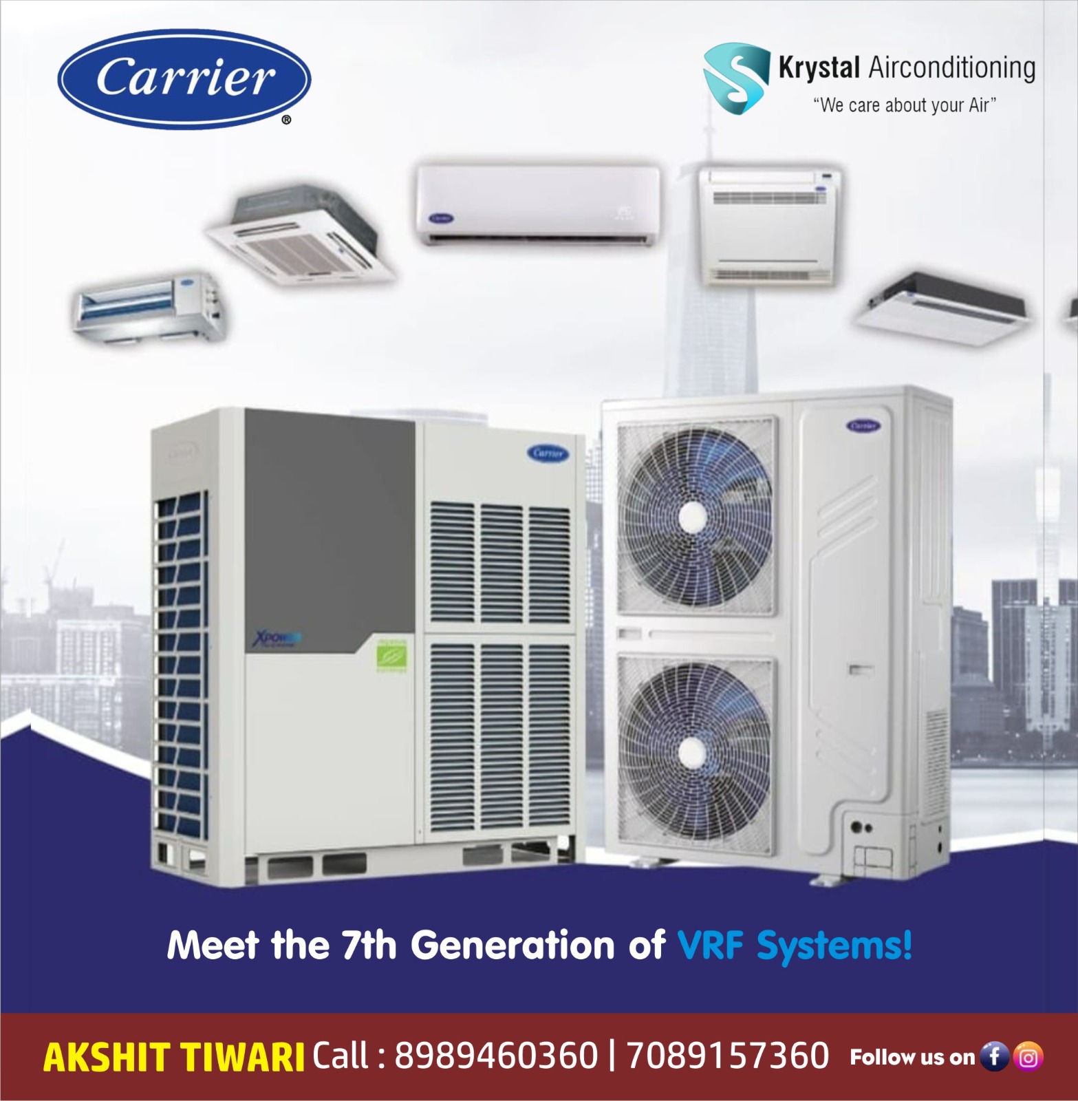 Best Carrier VRF Dealer in Indore