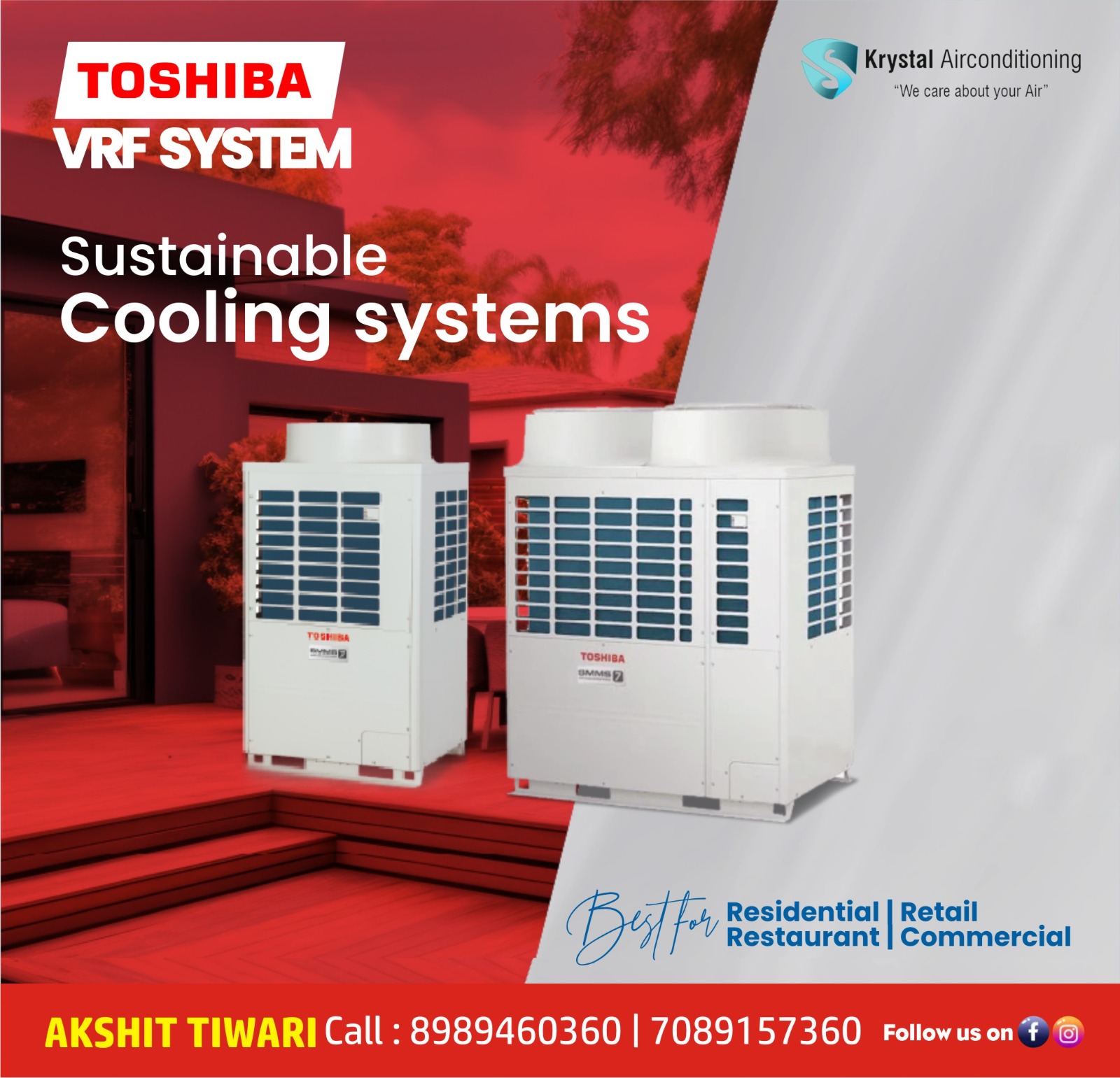 Best Toshiba VRF Dealer in Indore