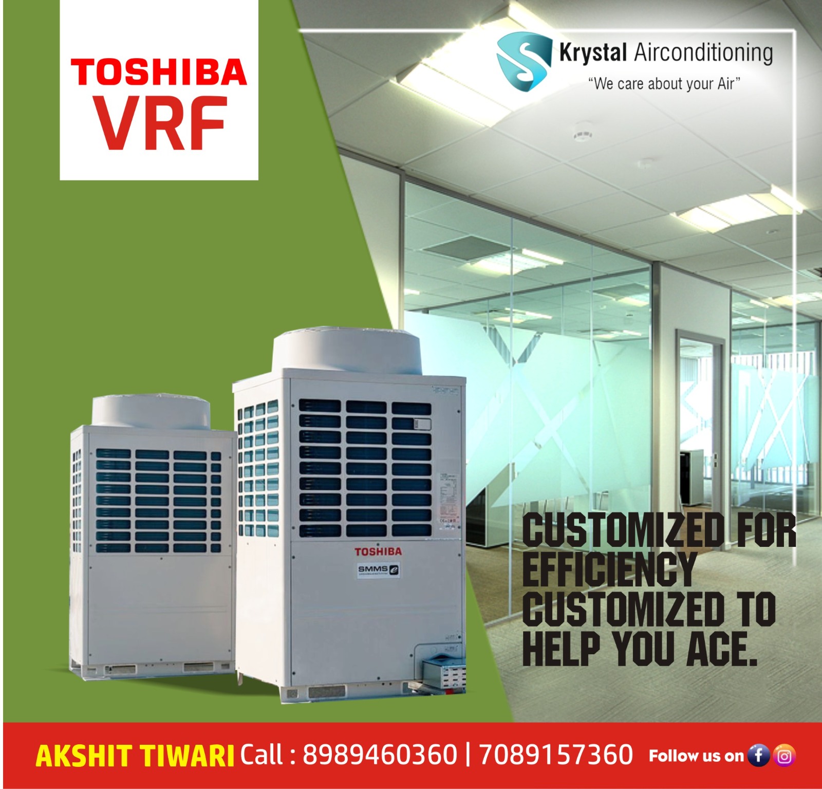 Best Toshiba VRF Systems Dealer in Indore