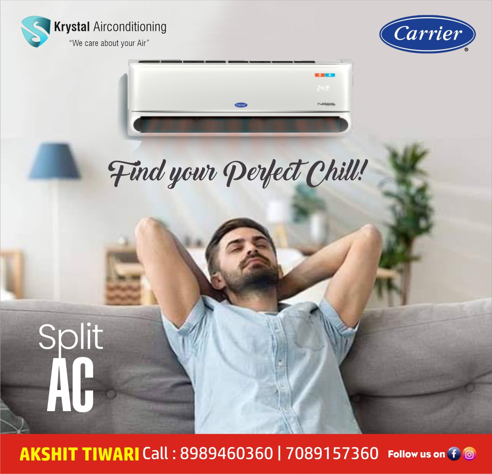 Best Carrier Split AC Dealer in Indore