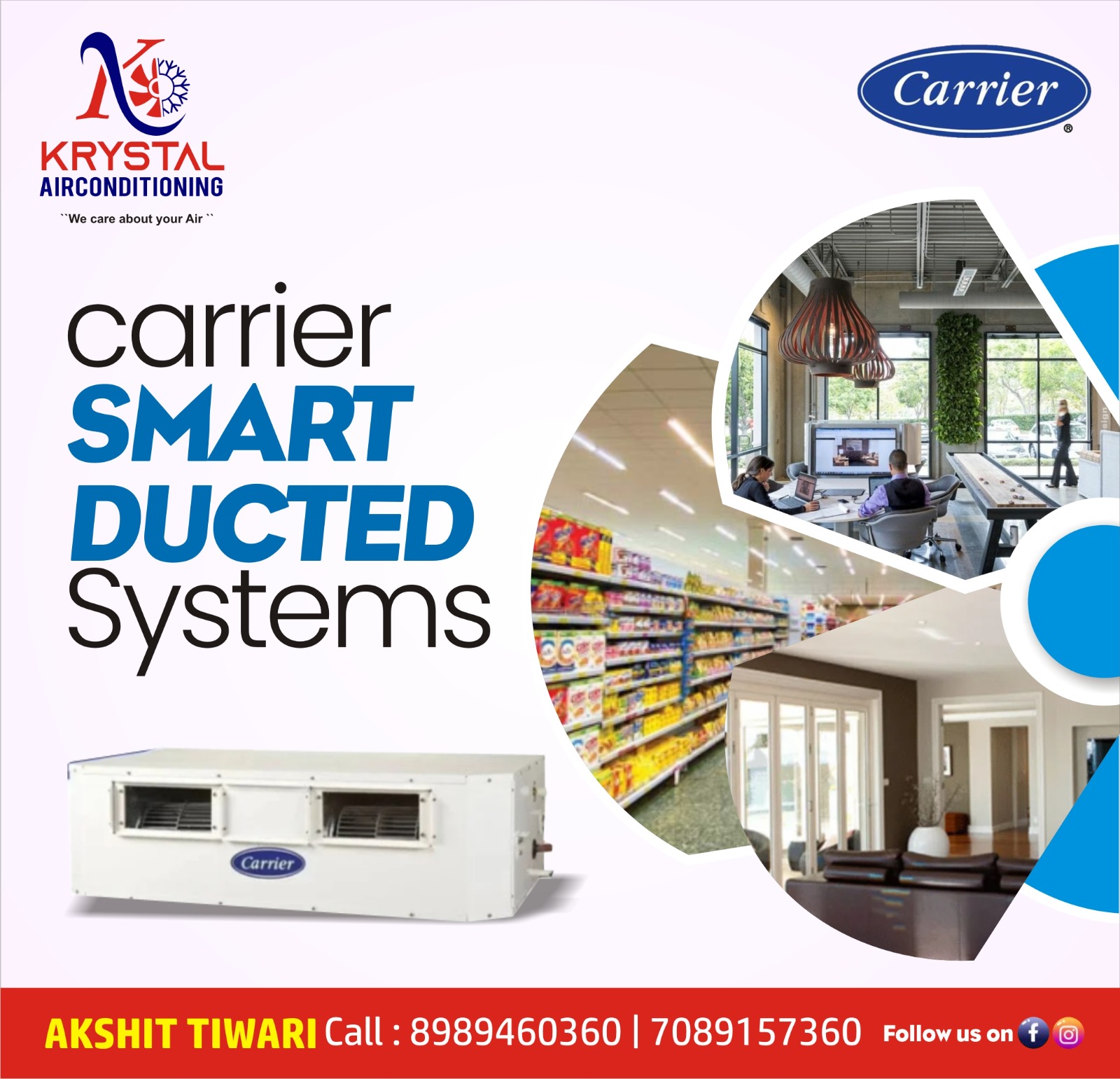 Best Carrier Ducted AC Supplier in Indore