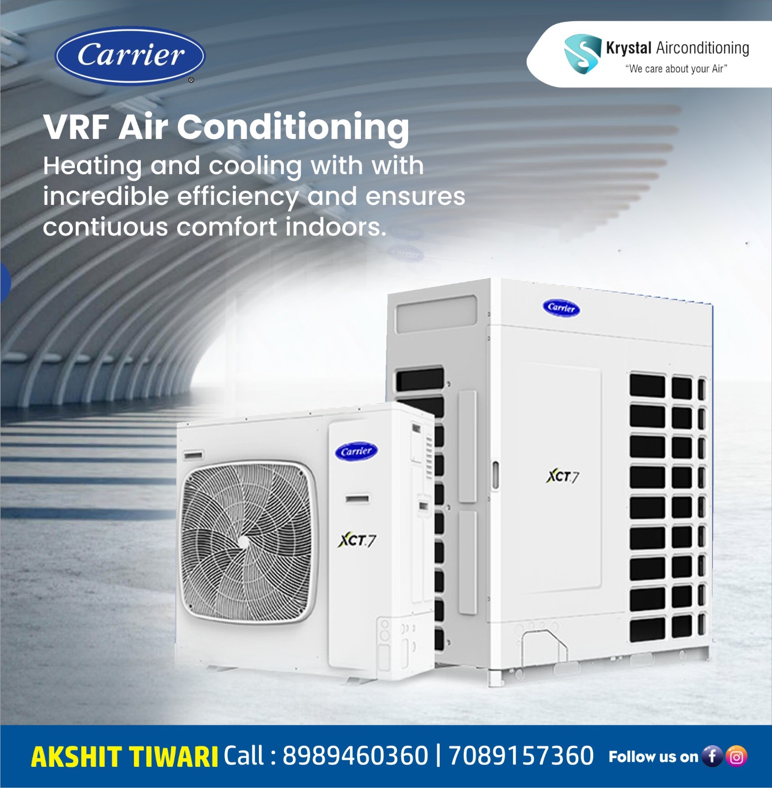 Best Carrier VRF Systems Dealer in Indore