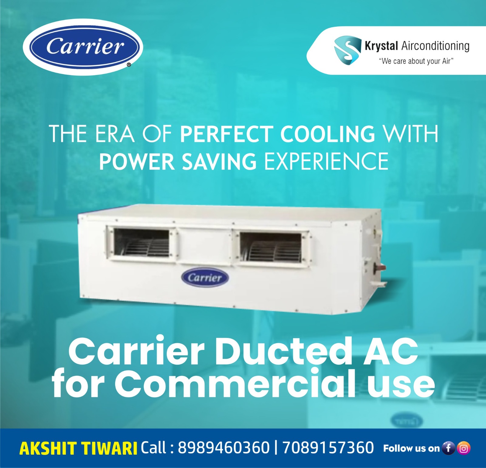 Best Carrier Ducted AC dealer in Indore