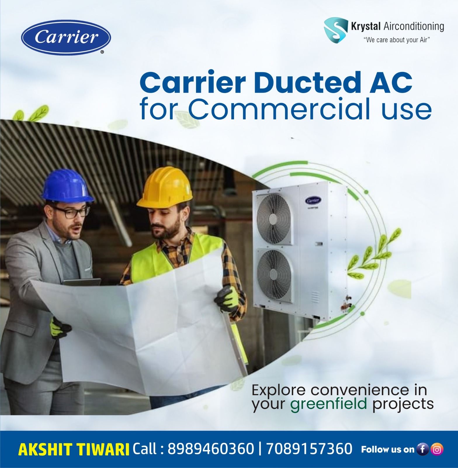 Best Carrier Ducted AC Supplier in Indore