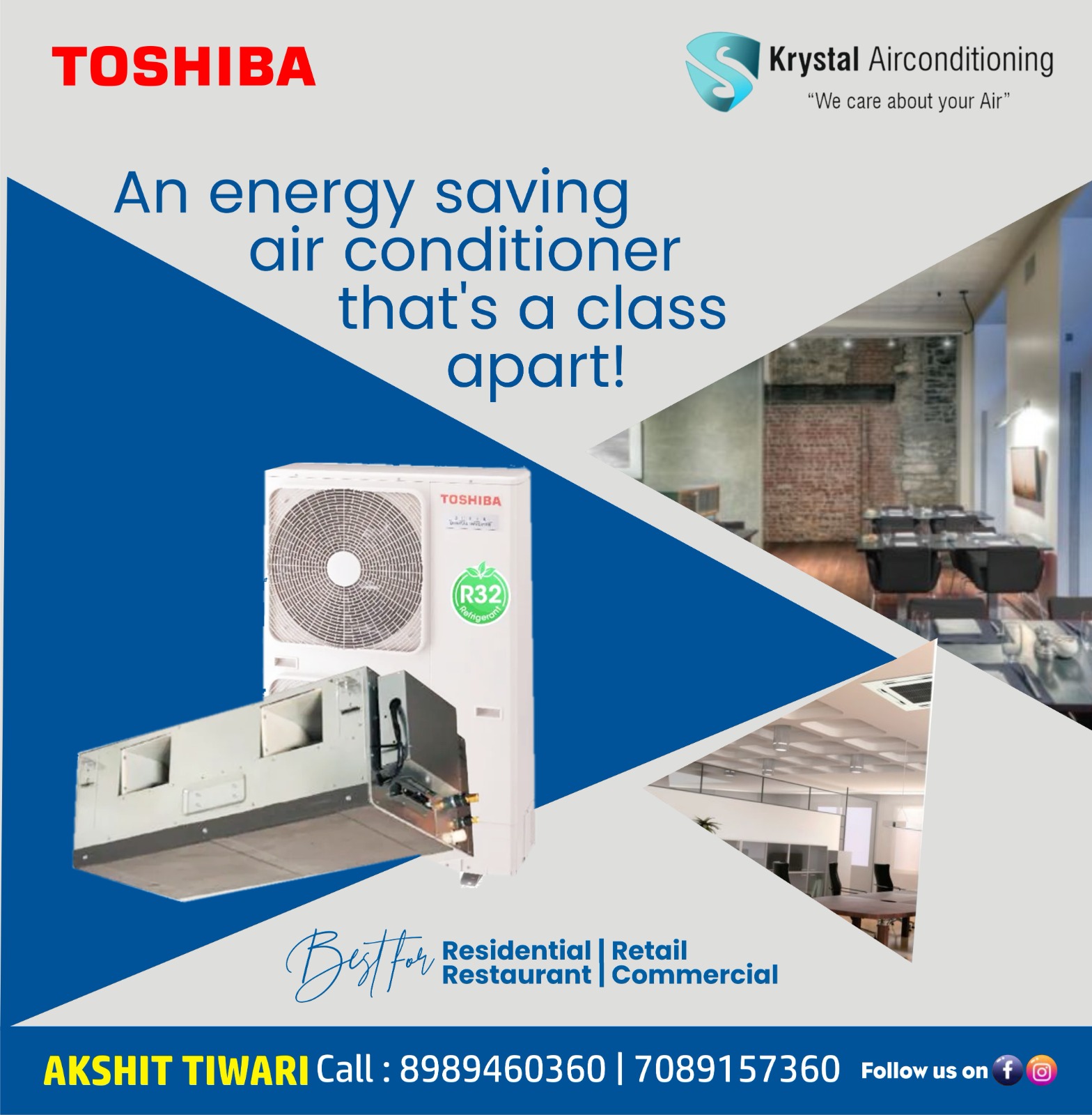 Best Toshiba AC Supplier in Indore