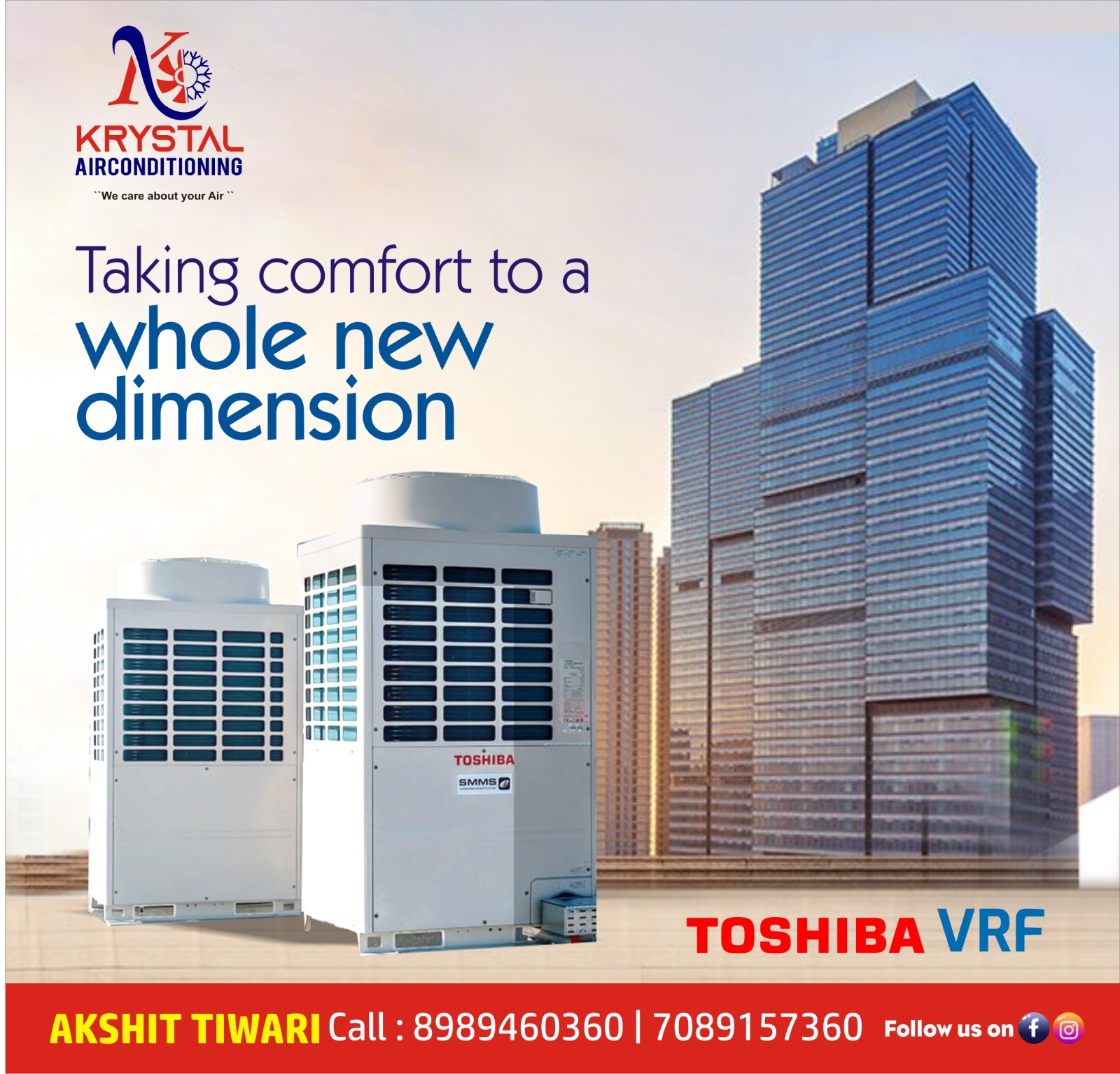 Toshiba VRF System Dealer in Indore