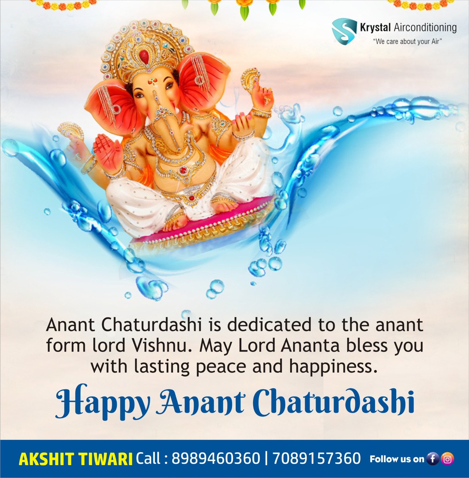 Happy Anant Chaturdashi