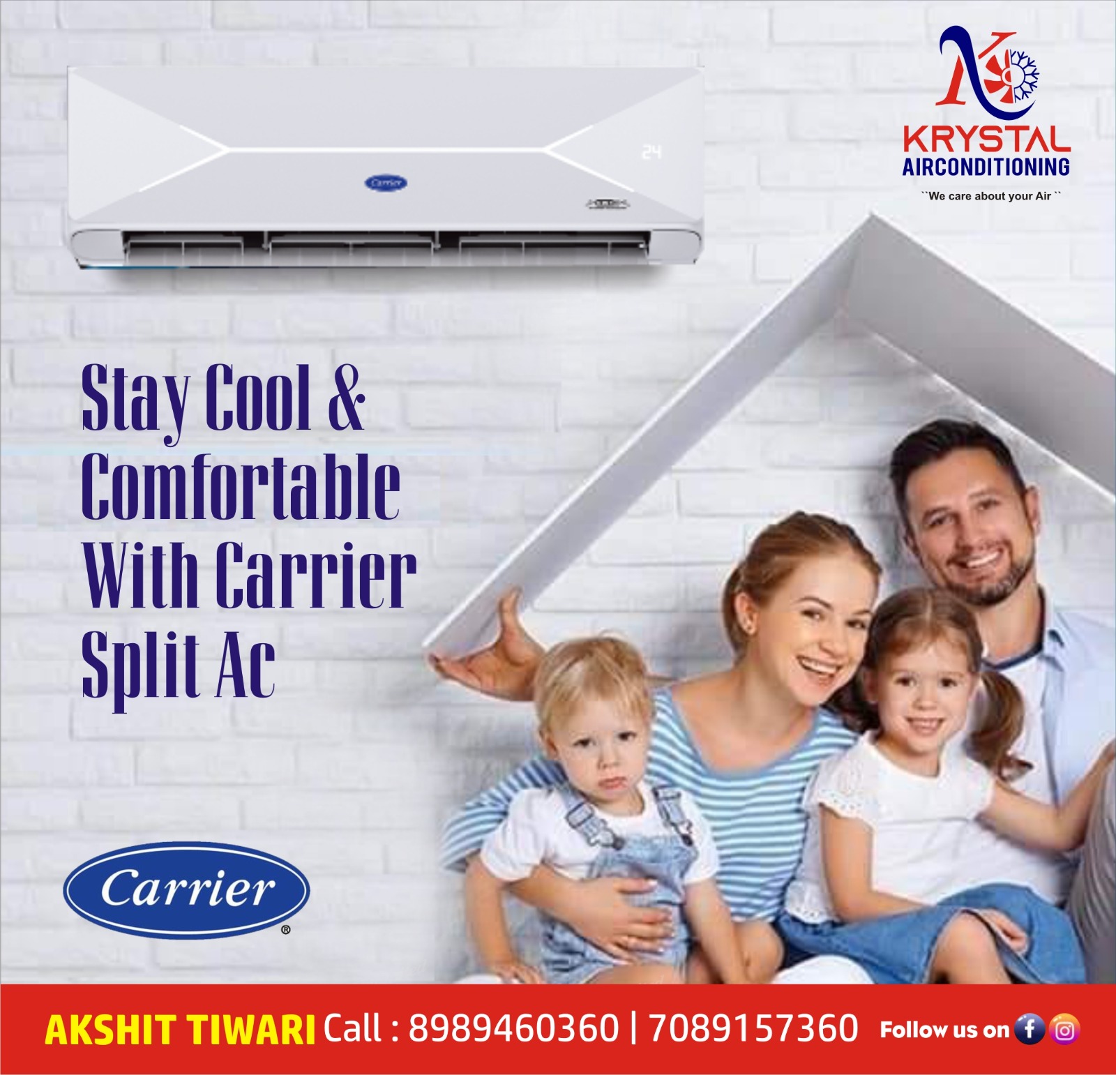 Best Carrier Split AC Dealer in Indore