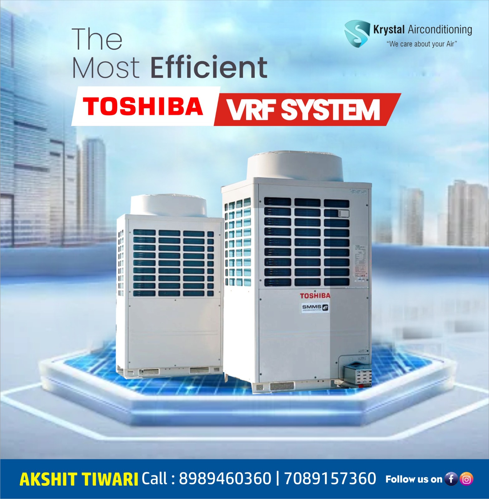 Best Toshiba VRF Systems Dealer in Indore